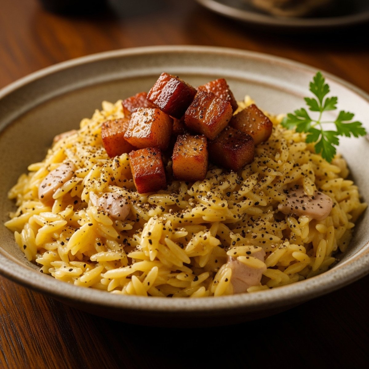 Carbonara Orzo Recipe