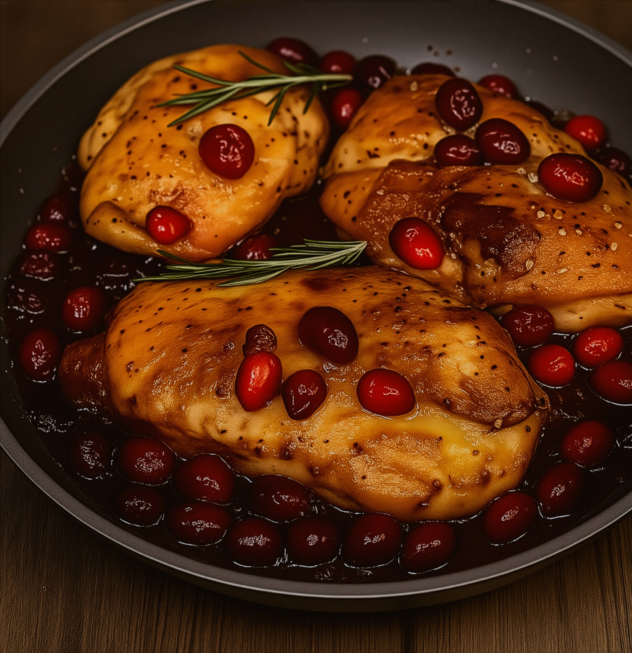 Cranberry Rosemary Chicken Recipe