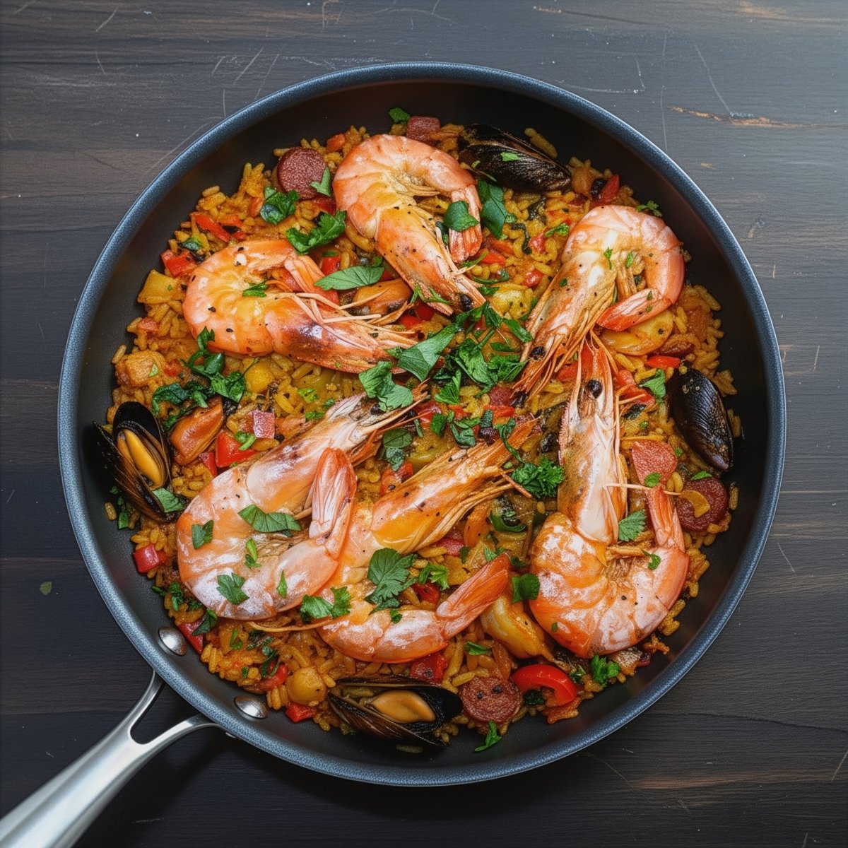 Seafood Paella Recipe
