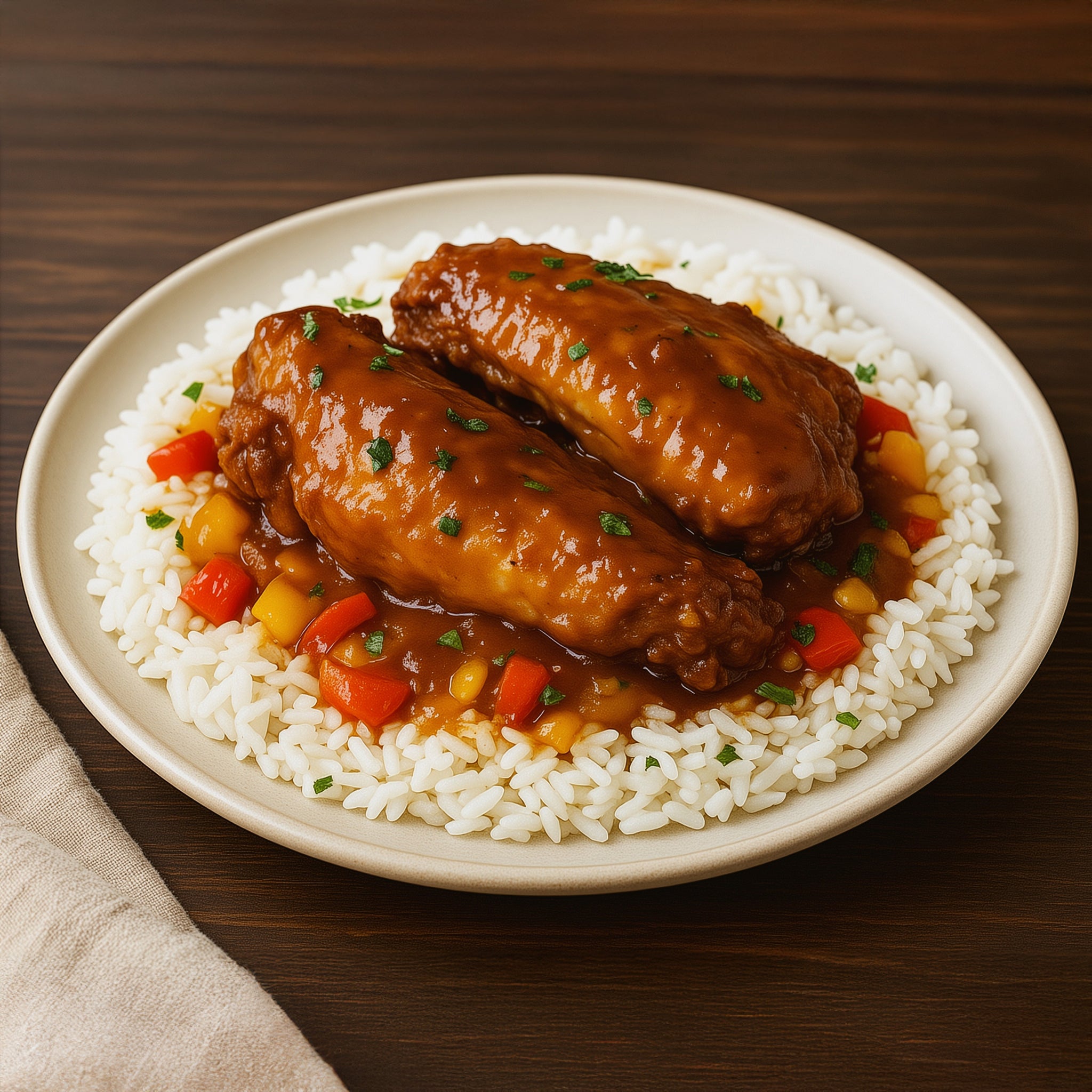 Smothered Turkey Wings Recipe