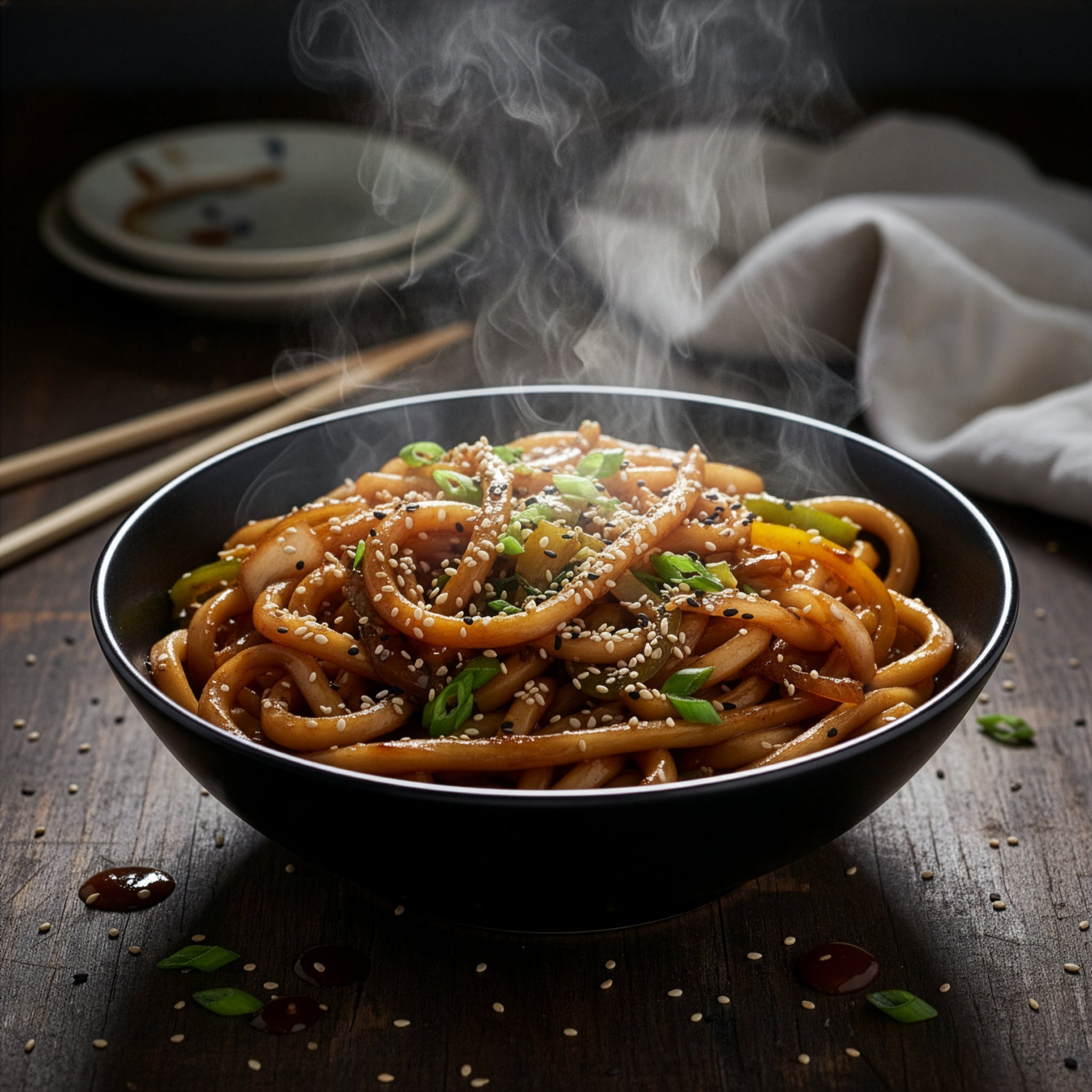 Soy Sauce Noodles Recipe