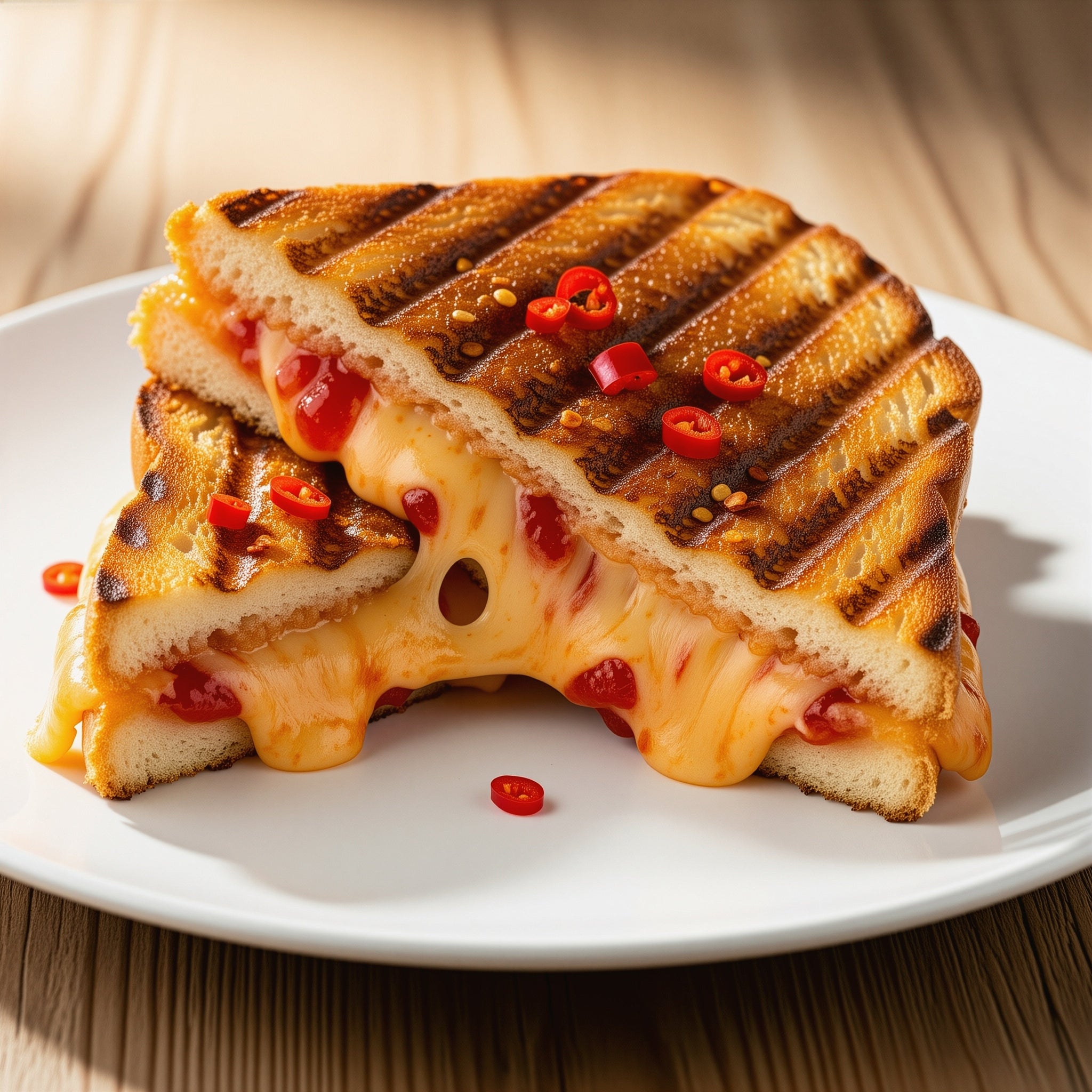 Sweet and Spicy Grilled Cheese Recipe