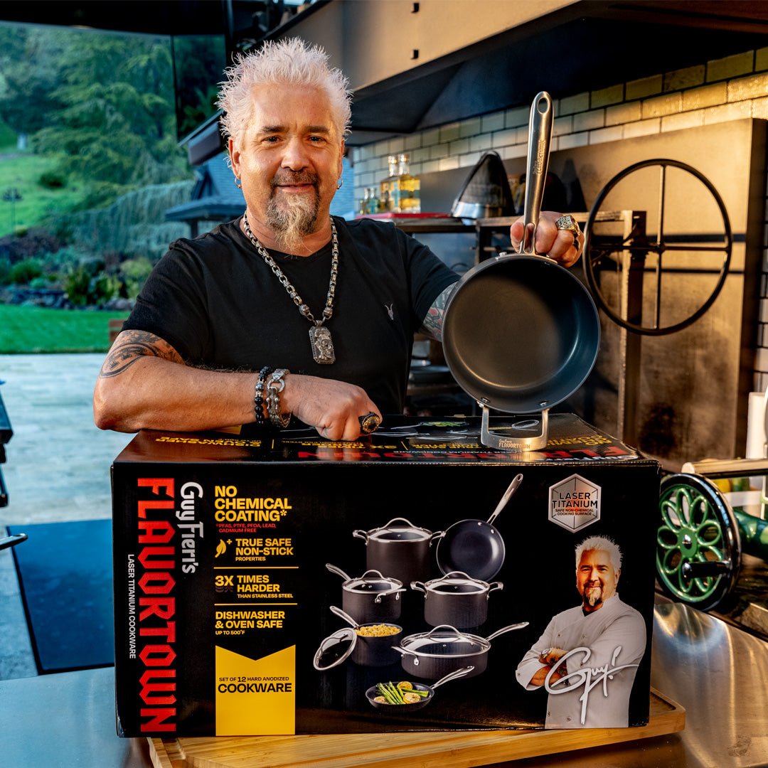 Laser Titanium™ 8qt Stock Pot with Lid