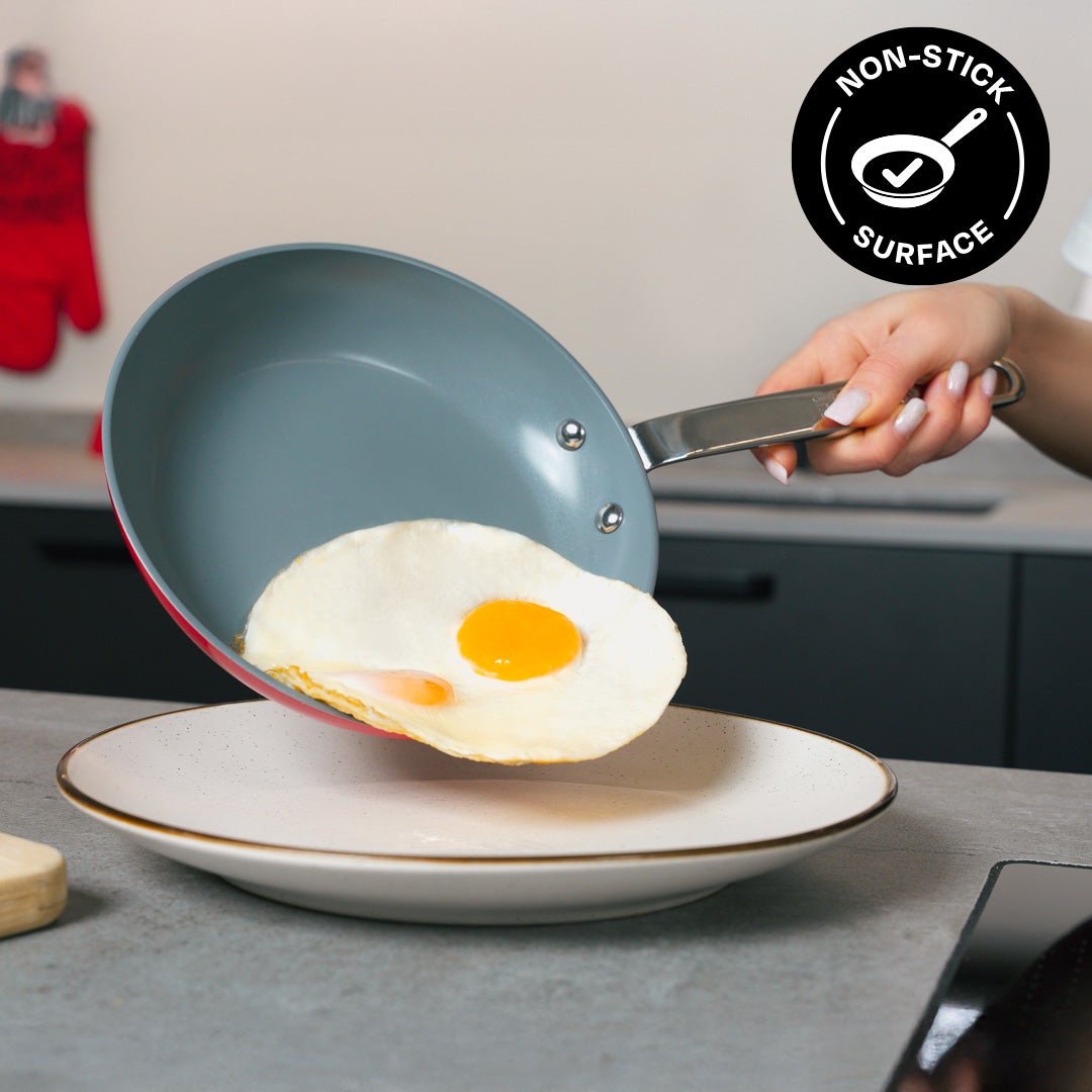 Flavortown Ceramic Cookware is Non-Stick