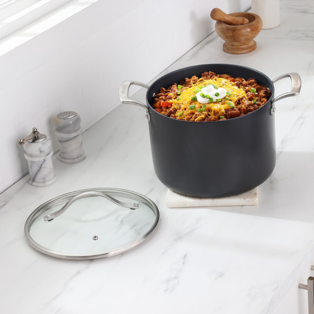 Laser Titanium™ 8qt Stock Pot with Lid