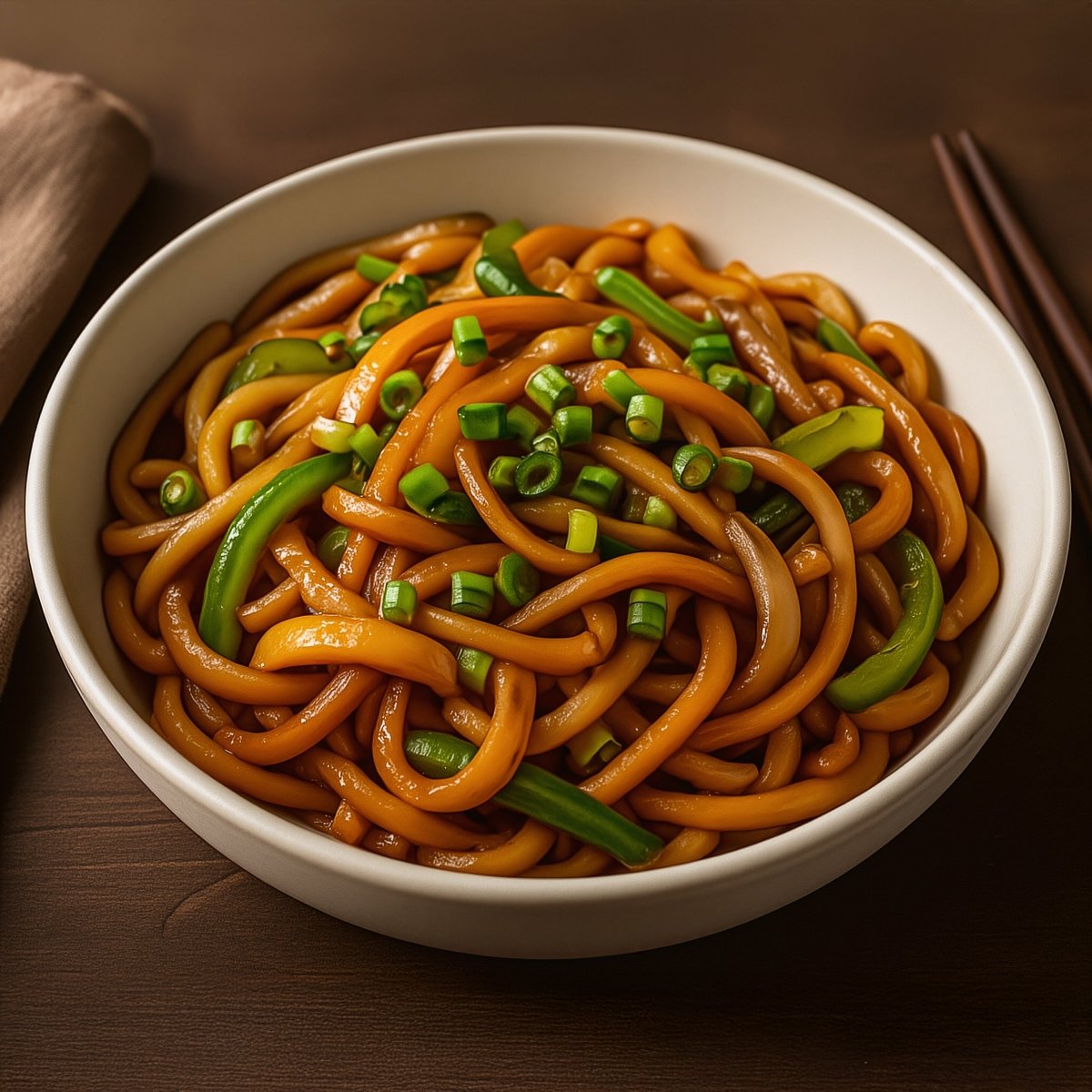 Soy Sauce Noodles Recipe