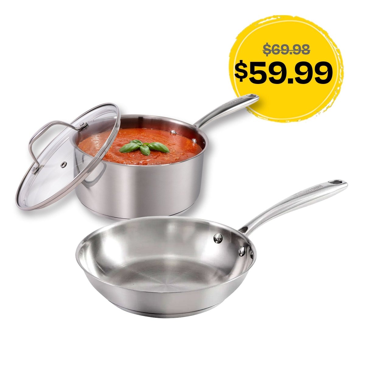 Flavortown Stainless Steel 3 Piece Set