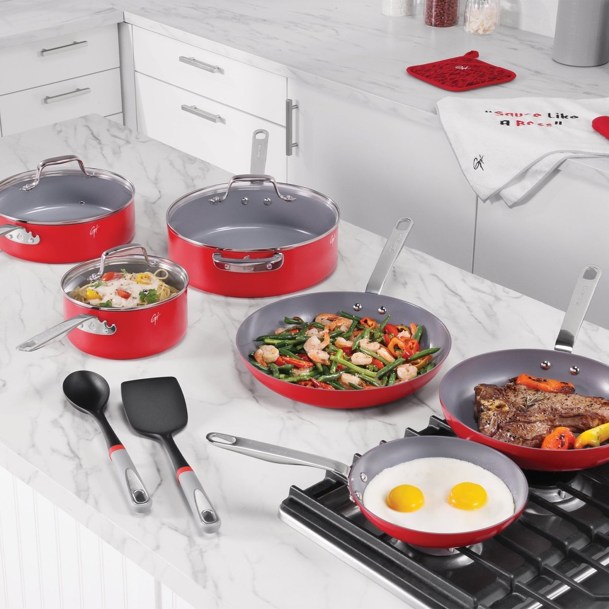 Ceramic Cookware 2 Piece Set
