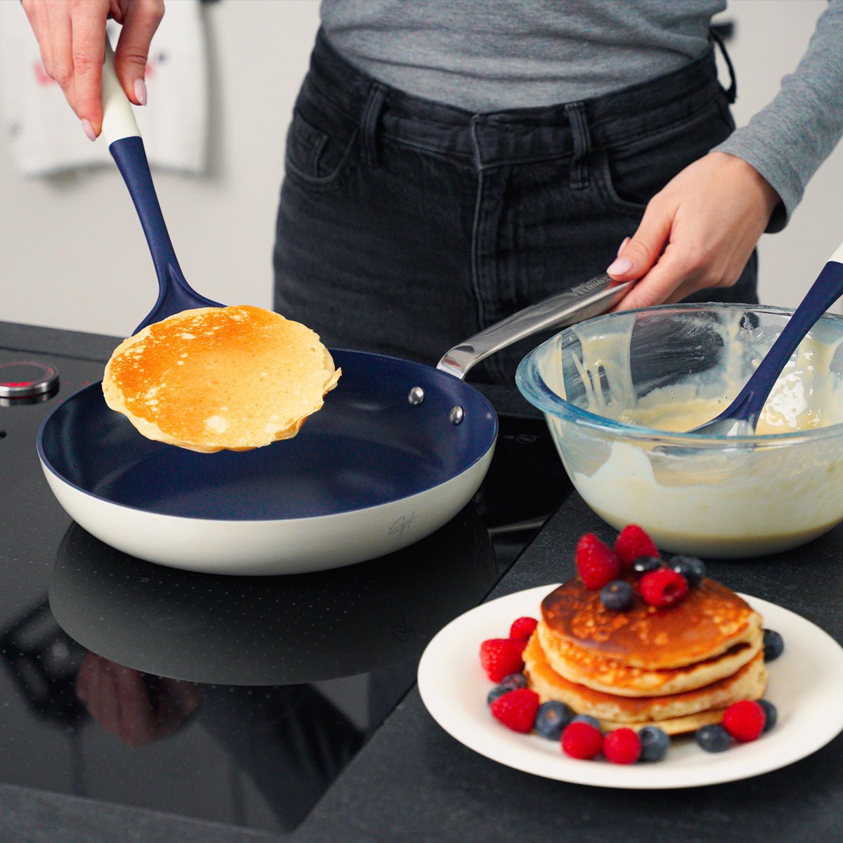 Ceramic Cookware 12 Piece Set