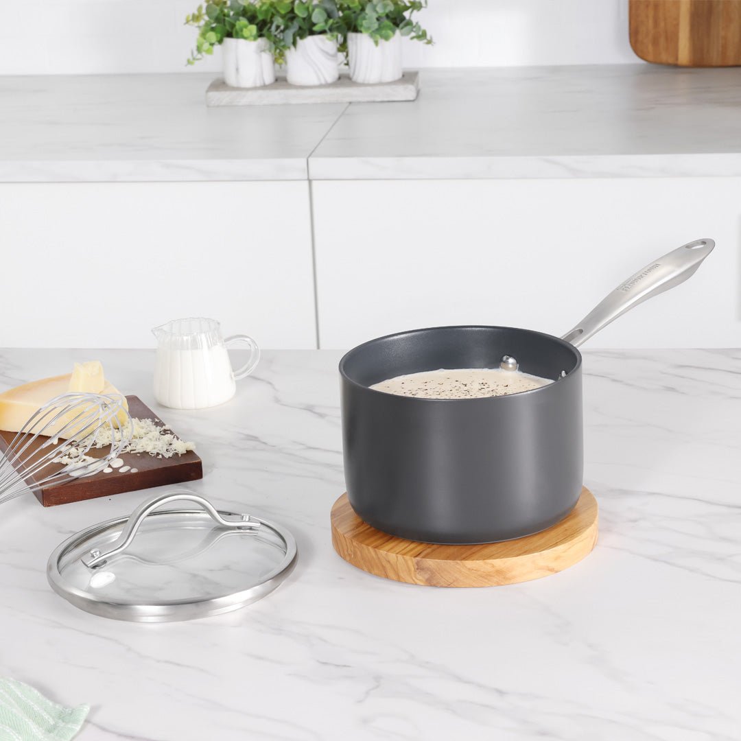 Laser Titanium™ 2qt Saucepan with Lid