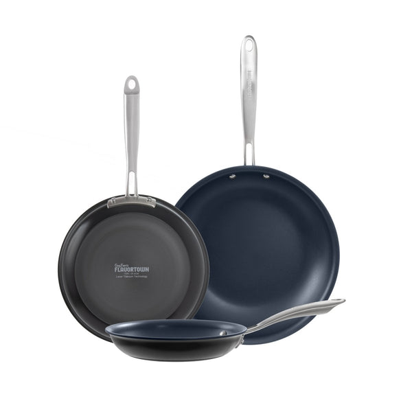 Laser Titanium™ 3 Piece Fry Pan Set