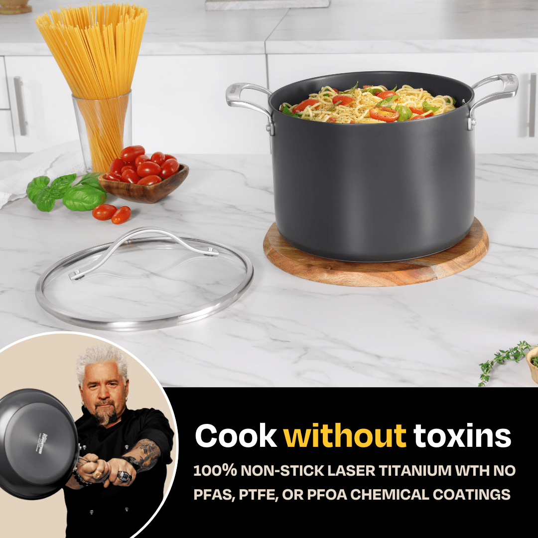 Flavortown 8qt Stock Pot - Cook Without Toxins