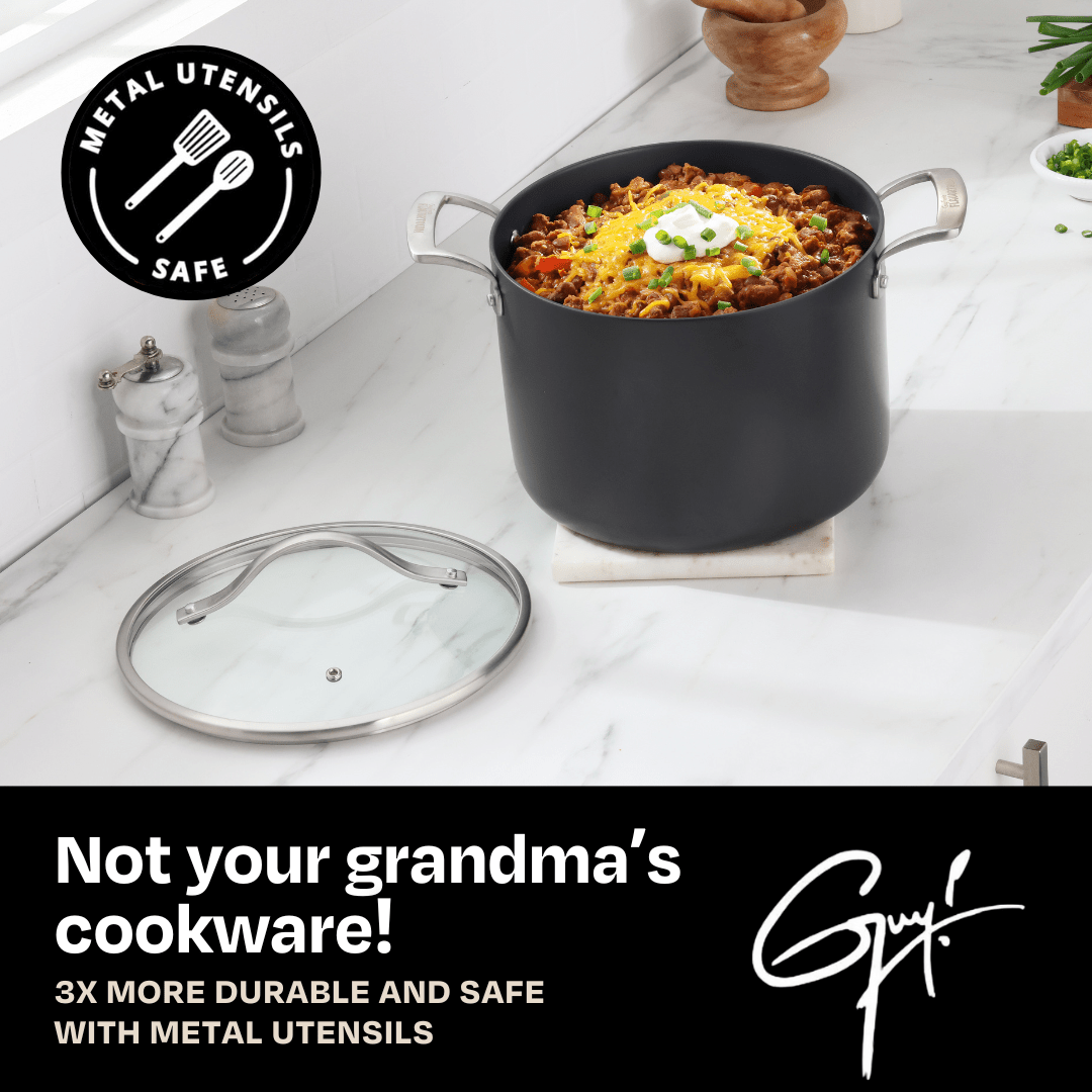 Flavortown 8qt Stock Pot - Not Your Grandmas Cookware