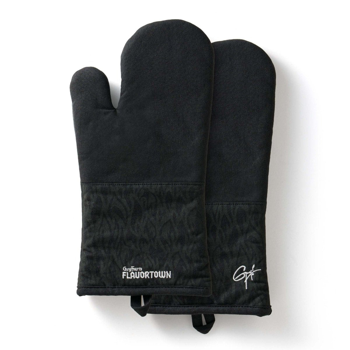Flame Oven Mitts: 2-Pack
