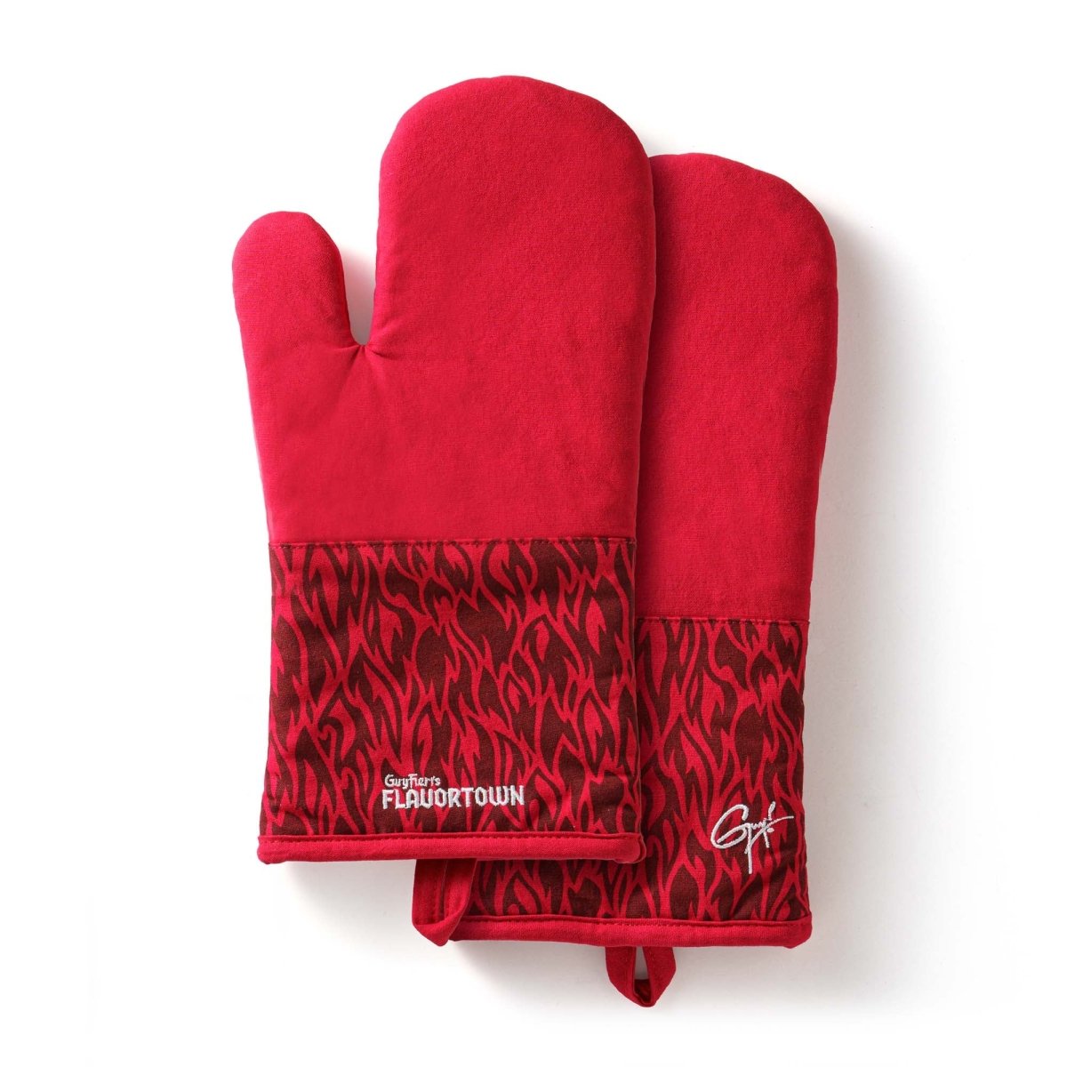Flame Oven Mitts: 2-Pack