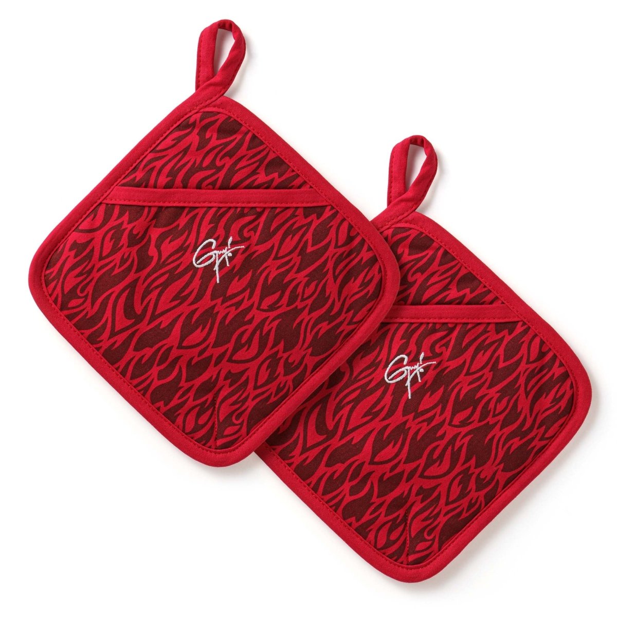 Flame Potholders: 2-Pack
