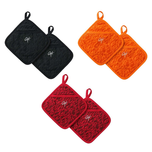 Flame Potholders: 2-Pack