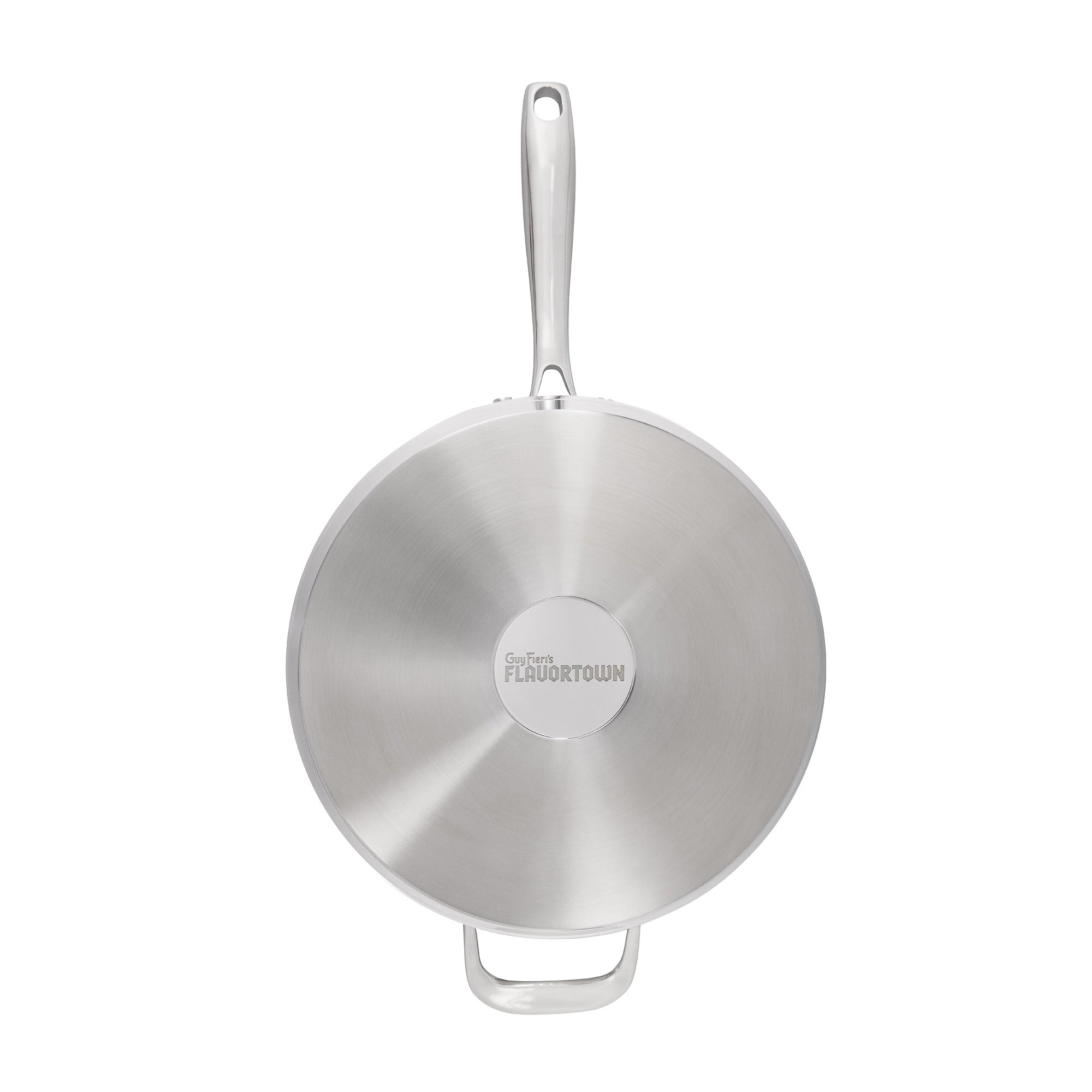 Stainless Steel 5qt Sautepan with Glass Lid