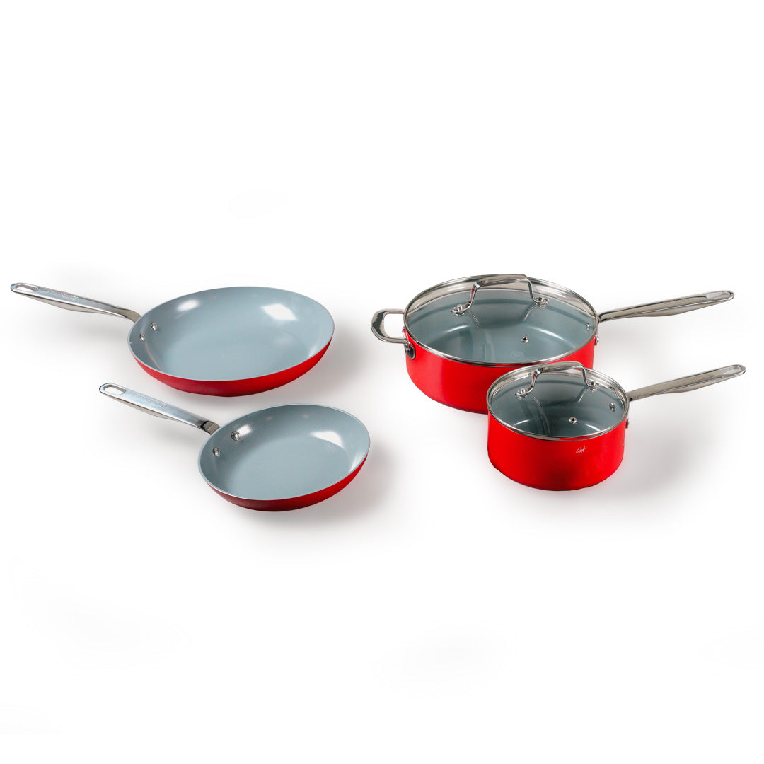 Ceramic Cookware 6 Piece Set