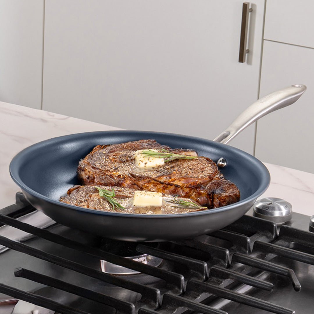 Laser Titanium™ 12” Fry Pan with lid