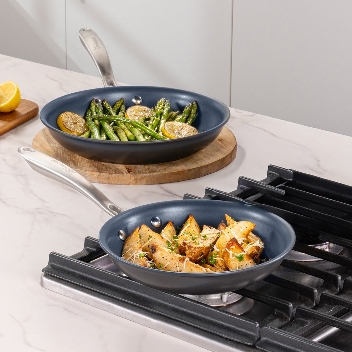 Laser Titanium™ 2 Piece Fry Pan Set 8.5