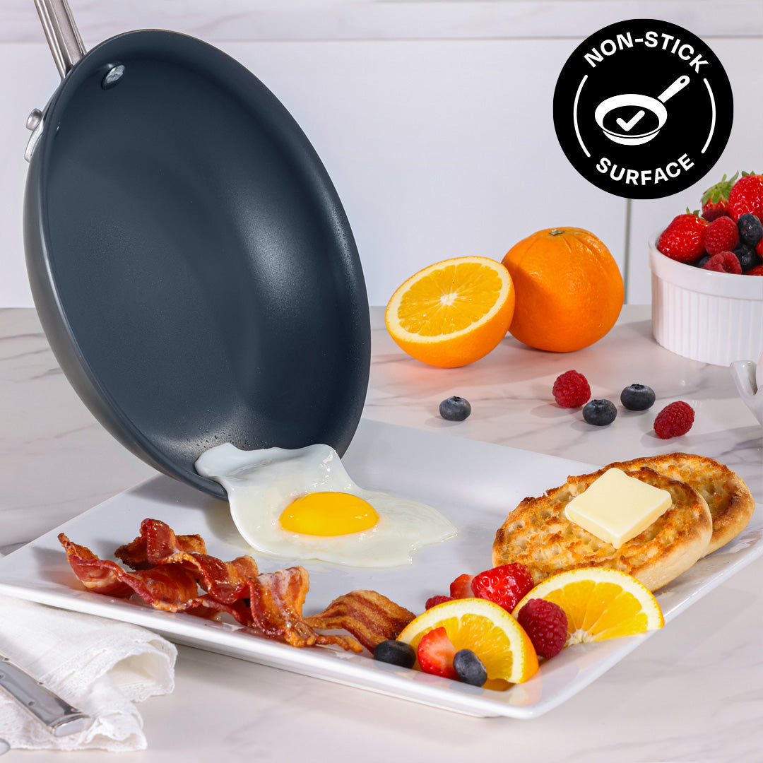 Laser Titanium™ 3 Piece Fry Pan Set