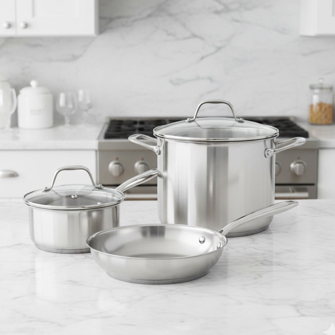 Stainless Steel 5 Piece Set