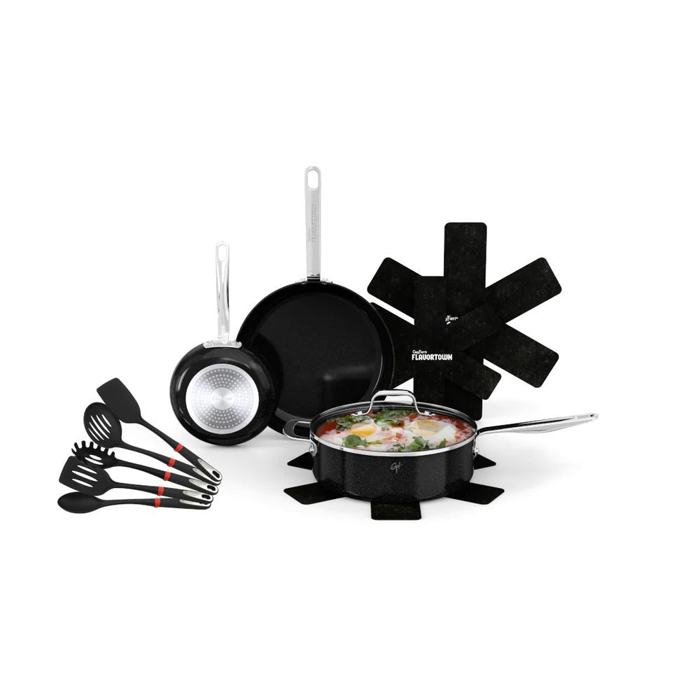 Ceramic Cookware 12 Piece Set