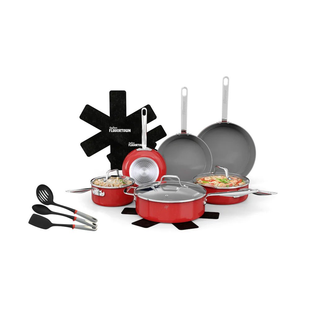 Ceramic Cookware 15 Piece Set