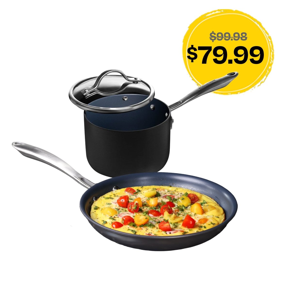 Flavortown Laser Titanium™ 3 Piece Set